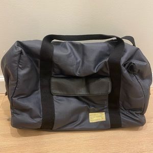 HEX navy duffel bag